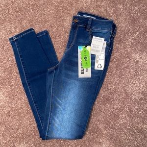 Blue Spice High Waisted Skinny Jeggings